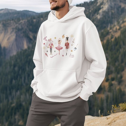Nutcracker Soldaat Prettig Kerstfeest Hoodie