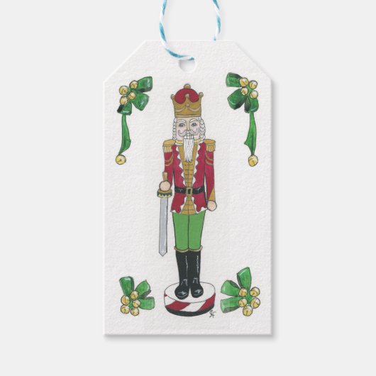 Nutcracker Soldier Cadeaulabel (Voorkant)