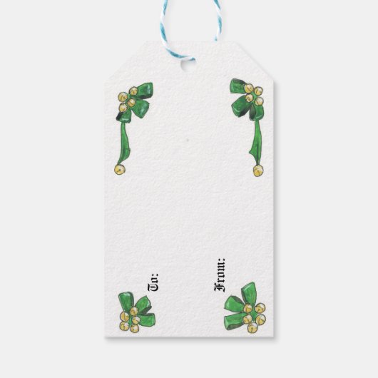 Nutcracker Soldier Cadeaulabel (Achterkant)