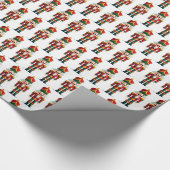 Nutcracker Soldier Cadeaupapier (Hoek)