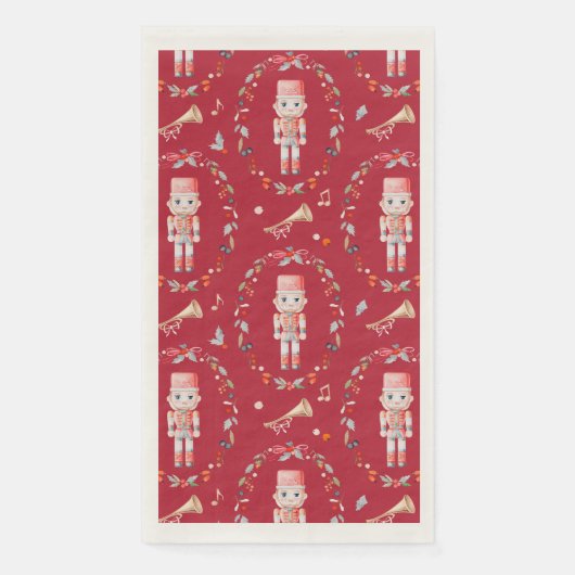 Nutcracker Soldier Christmas  Servet (Voorkant)