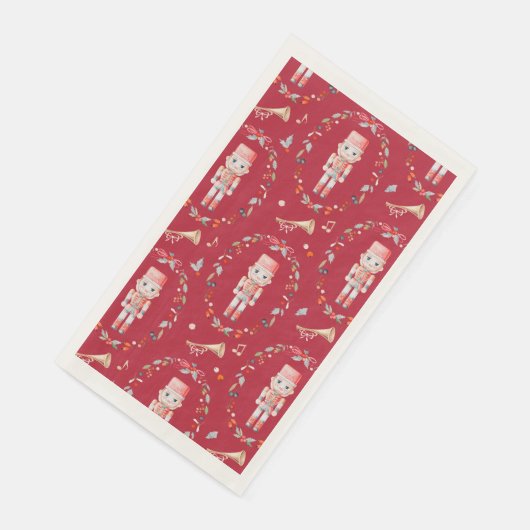 Nutcracker Soldier Christmas  Servet (Hoek)