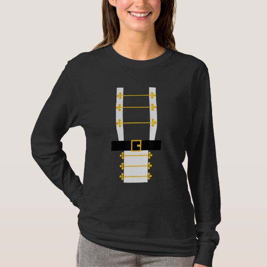 Nutcracker Soldier Costume Uniform Ballet Dance Ch T-shirt (Voorkant)