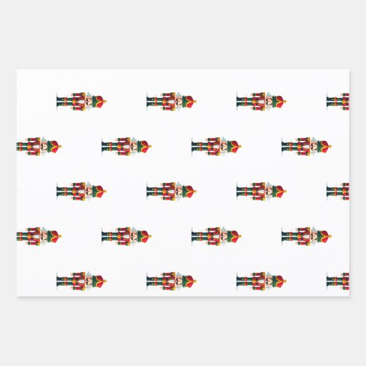 Nutcracker Soldier Inpakpapier Vel (Voorkant 2)