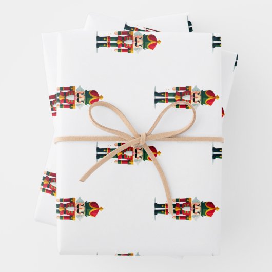 Nutcracker Soldier Inpakpapier Vel (In situ)