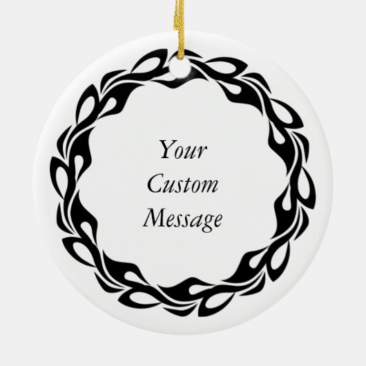 Nutcracker Soldier Keramisch Ornament (Achterkant)