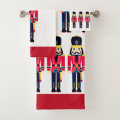 Nutcracker Soldier  kerstkeukenset Bad Handdoek (Insitu)