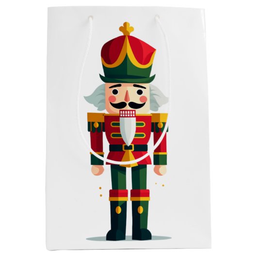 Nutcracker Soldier Medium Cadeauzakje (Voorkant)