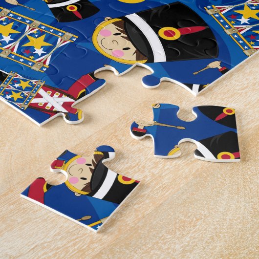 Nutcracker Soldier Plays Drums Jigzaag Puzzle Legpuzzel (Zijkant)