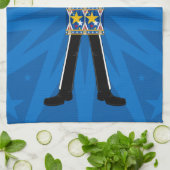 Nutcracker Soldier-speelgoedhanddoeken Theedoek (Gevouwen)