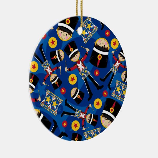 Nutcracker Soldier Spelling Drums Ornament (Rechts)