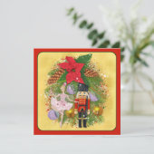 Nutcracker Soldier Sugar Plum Fairy Kerstmis (Staand voorkant)