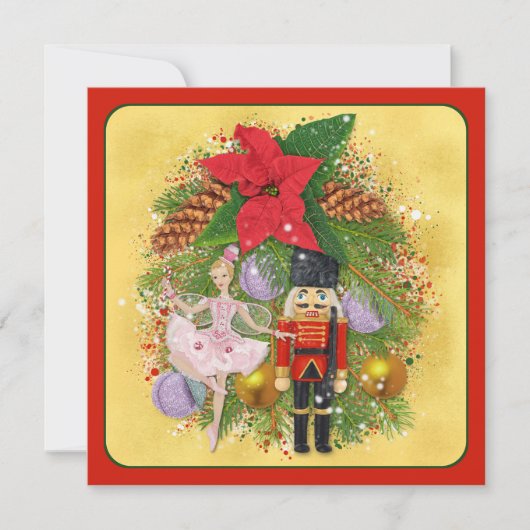 Nutcracker Soldier Sugar Plum Fairy Kerstmis (Voorkant)