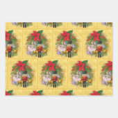 Nutcracker Soldier Sugar Plum Fairy Kerstmis Inpakpapier Vel (Voorkant)