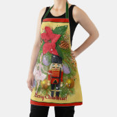 Nutcracker Soldier Sugar Plum Fairy Kerstmis Schort (Insitu)