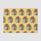 Nutcracker Soldier Sugar Plum Fairy Kerstmis Tissuepapier (Voorkant)