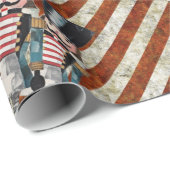 Nutcracker Soldiers Stripes Cadeaupapier (Rol Hoek)