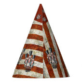 Nutcracker Soldiers Stripes Feesthoedjes (Achterkant)