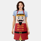 Nutcracker Solider Costume met Kerstmis Schort (Gedragen)