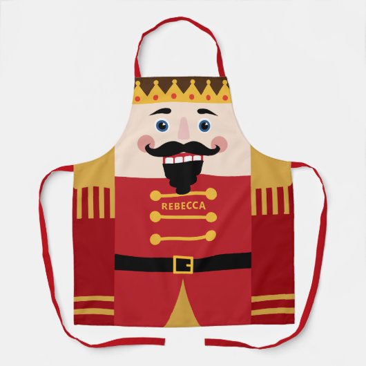 Nutcracker Solider Costume met Kerstmis Schort (Voorkant)