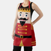 Nutcracker Solider Costume met Kerstmis Schort (Insitu)