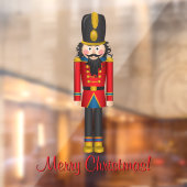 Nutcracker Speelgoed Soldaat-kerstvenster Cling Raamsticker (Vel 2)