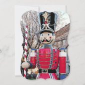 NUTCRACKER/SPEELGOED SOLDIERFIGURE/CHRISTMAS-DECOR FEESTDAGENKAART (Voorkant)