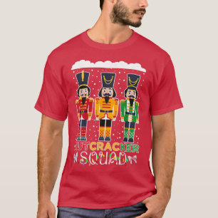 Nutcracker Squad Ballet Dance Kerstmis Licht T-shirt
