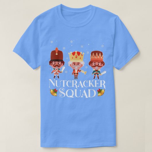 Nutcracker Squad Ballet Dance Kerstmis Licht T-shirt (Design voorkant)