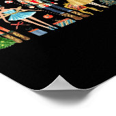 Nutcracker Squad Ballet Dance Kerstmis Matking F Poster (Hoek)