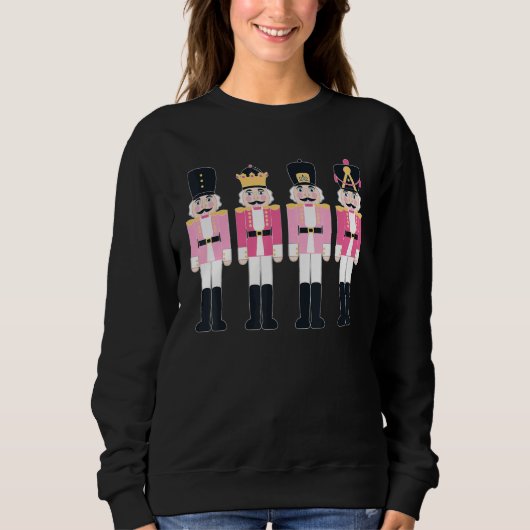 Nutcracker Squad Ballet Dance Matchfamilie Xmas Trui (Voorkant)