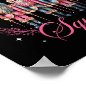 Nutcracker Squad Ballet Dance Matching Family Chri Poster (Hoek)