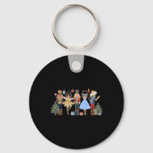 Nutcracker Squad Ballet Dance Matching Family Chri Sleutelhanger (Voorkant)