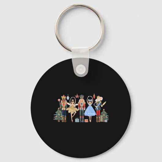Nutcracker Squad Ballet Dance Matching Family Chri Sleutelhanger (Voorkant)