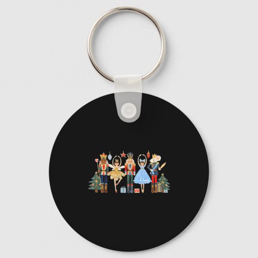 Nutcracker Squad Ballet Dance Matching Family Chri Sleutelhanger (Voorkant)