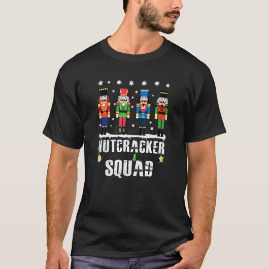 Nutcracker Squad Ballet Dance Matching Family Chri T-shirt (Voorkant)