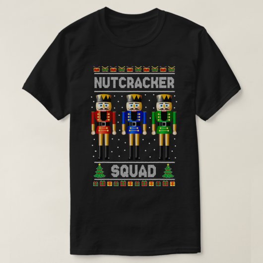 Nutcracker Squad Ballet Dance Matching Family Chri T-shirt (Design voorkant)