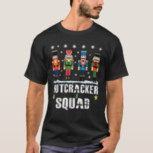 Nutcracker Squad Ballet Dance Matching Family Chri T-shirt