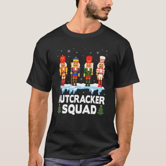Nutcracker Squad Ballet Dance Matching Family Chri T-shirt (Voorkant)