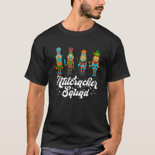 Nutcracker Squad Ballet Dance Matching Family Chri T-shirt