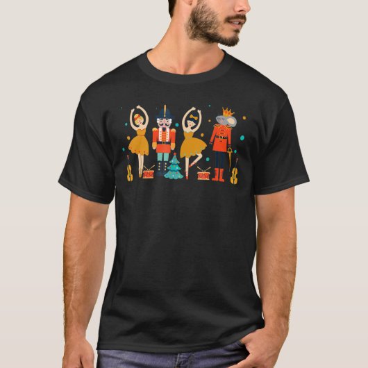 Nutcracker Squad Ballet Dance Matching Family Chri T-shirt (Voorkant)