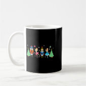 Nutcracker Squad Ballet Dance Merry Christmas Wome Koffiemok (Links)
