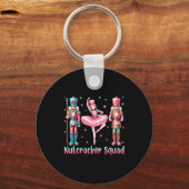 Nutcracker Squad Ballet Dance Merry Christmas Wome Sleutelhanger (Voorkant)
