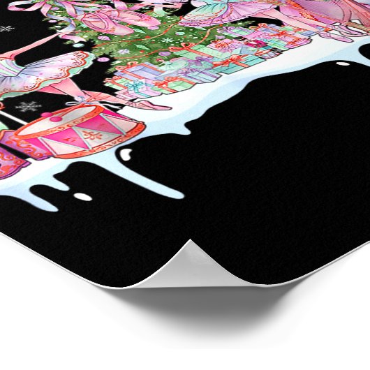 Nutcracker Squad Christmas Nk Ballet Sugar Plum Fa Poster (Hoek)