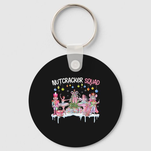 Nutcracker Squad Christmas Nk Ballet Sugar Plum Fa Sleutelhanger (Voorkant)