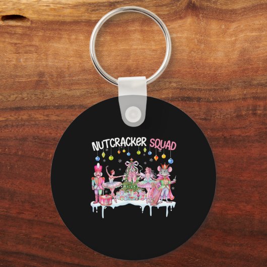 Nutcracker Squad Christmas Nk Ballet Sugar Plum Fa Sleutelhanger (Voorkant)