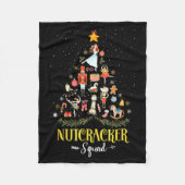 Nutcracker Squad In My Nutcracker Era Christmas Tr Fleece Deken (Voorkant)
