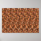 Nutcracker Squirrel - Verborgen 3D-druk Poster (Voorkant)