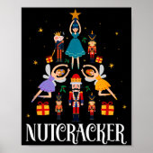 Nutcracker Sugar Fairy Plum Christmas - Nutcracker Poster (Voorkant)