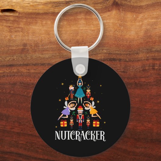 Nutcracker Sugar Fairy Plum Christmas - Nutcracker Sleutelhanger (Voorkant)